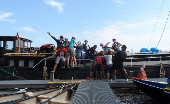 groepsfoto scouting marco polo alkmaar zeeverkenners zomerkamp